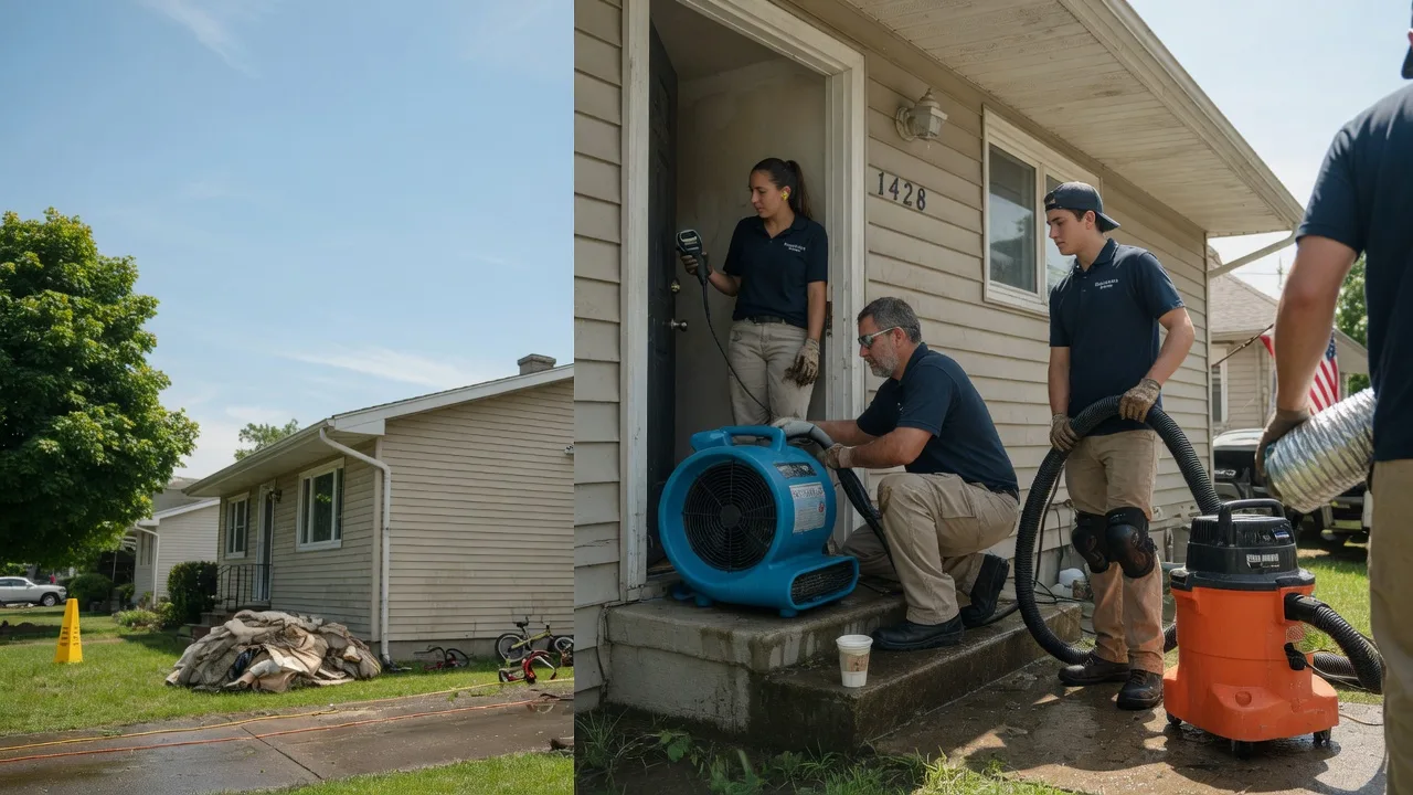Water Damage Restoration in Shepardsville, IN near me